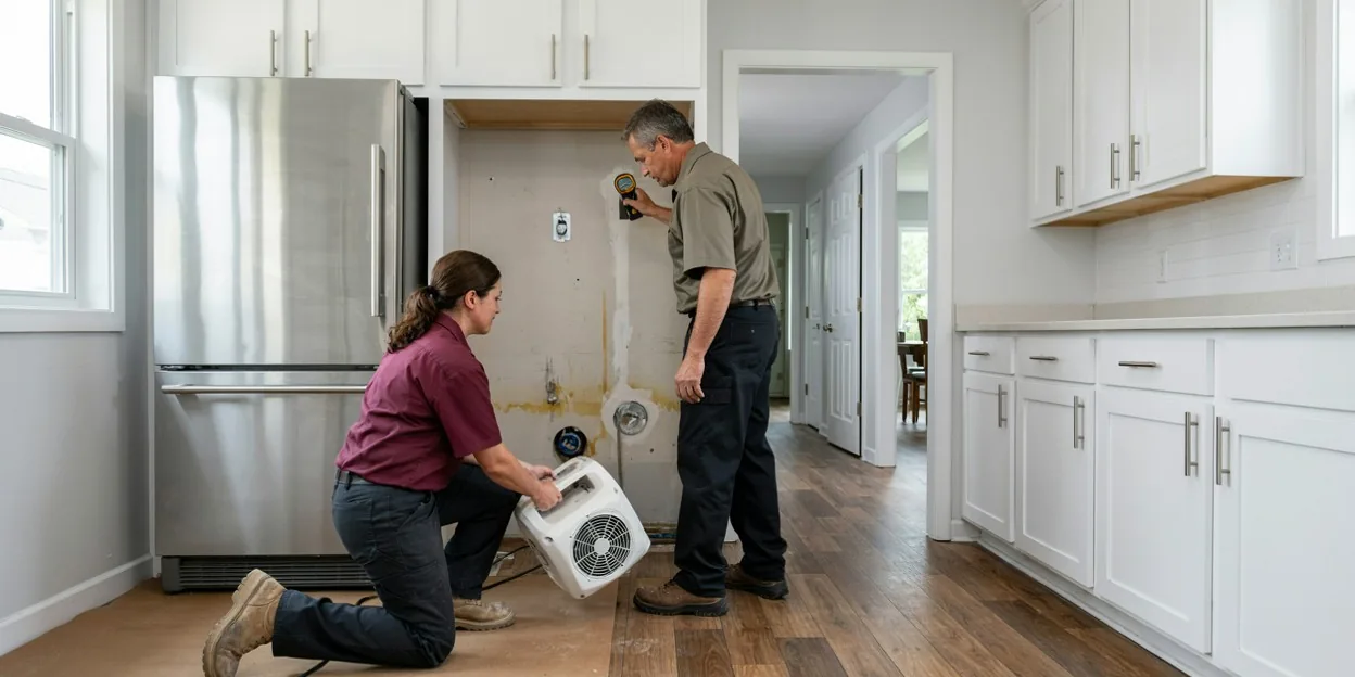 Water damage restoration in Florence, TX