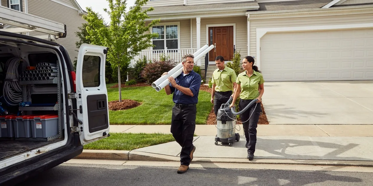 Burst Pipe Water Damage in Leander, TX